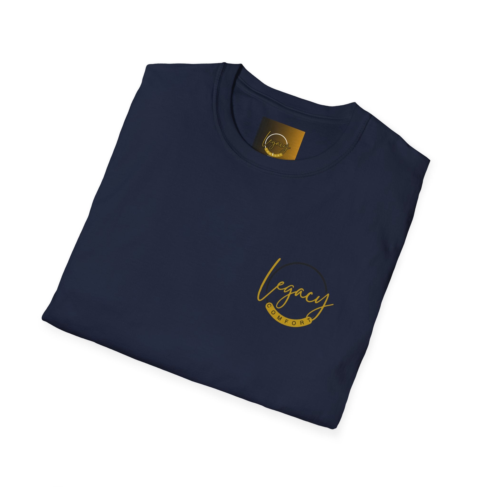 Legacy Softstyle T-Shirt, Unisex Casual Tee, Everyday Wear, Gift for Friends, Motivational Summer Shirt