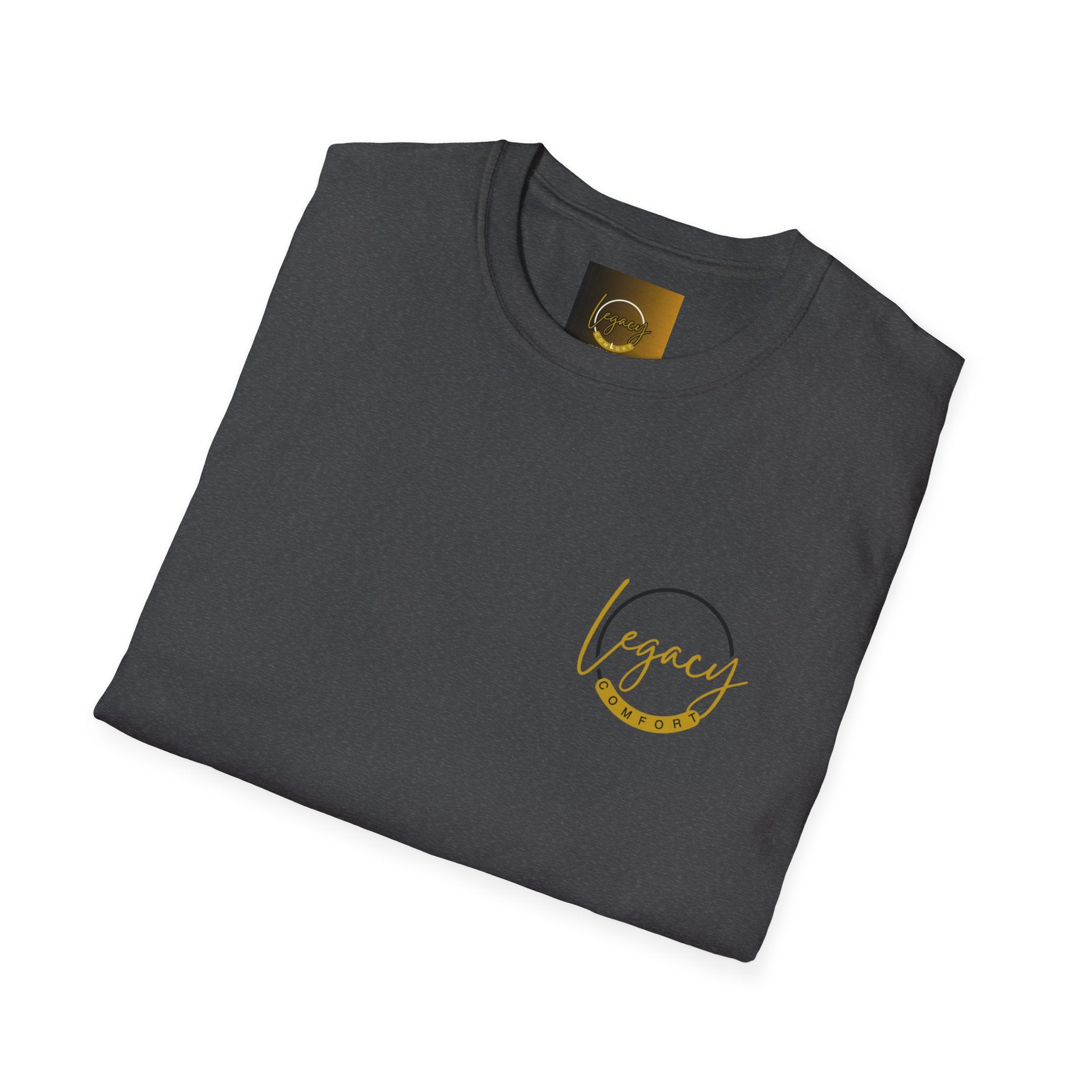 Legacy Softstyle T-Shirt, Unisex Casual Tee, Everyday Wear, Gift for Friends, Motivational Summer Shirt